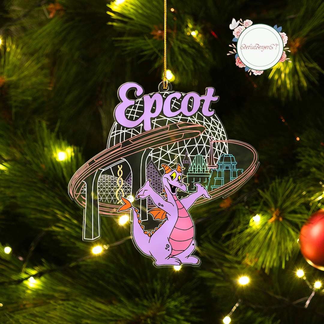 Custom Epcot Figment Ornament Figment Ornament Epcot Etsy