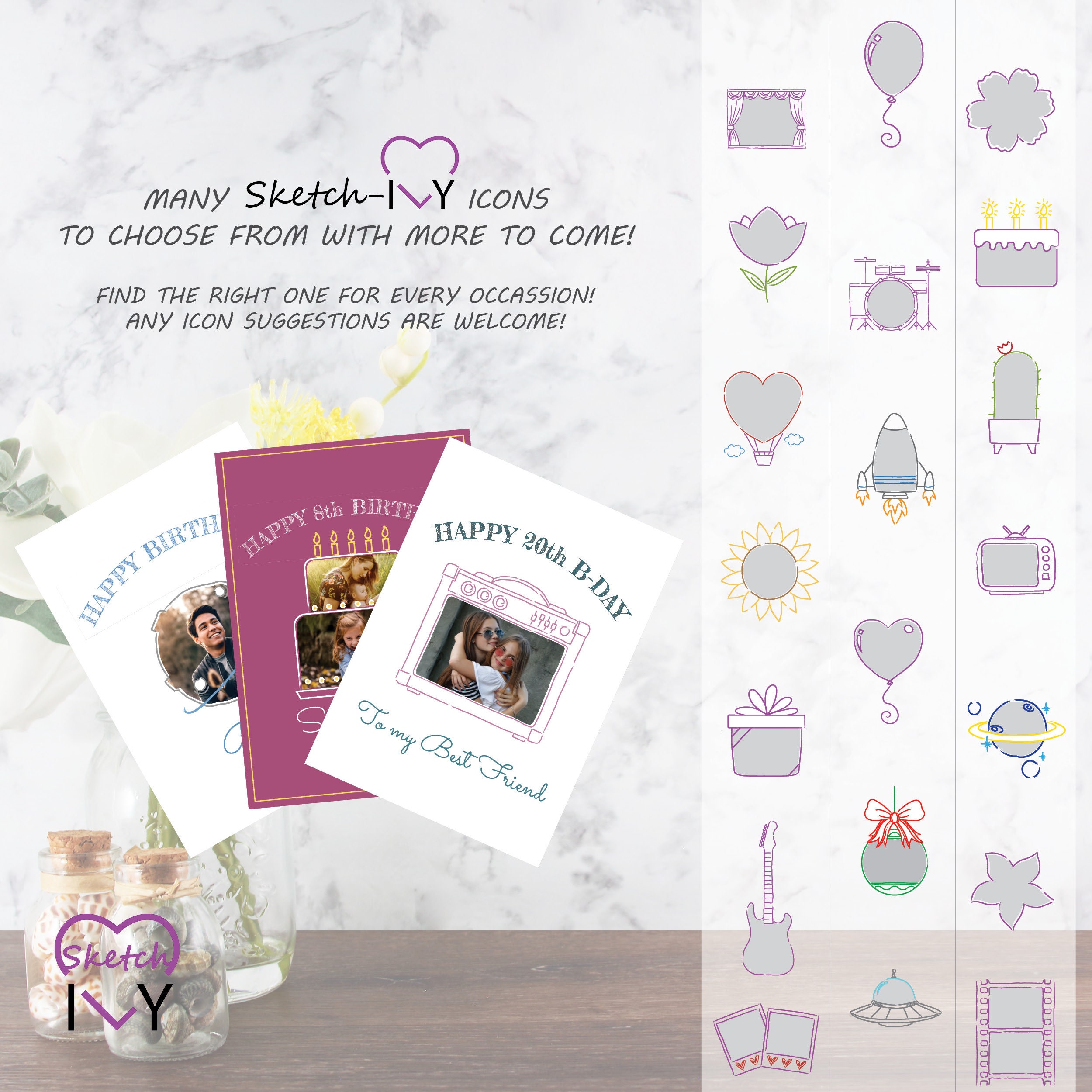 Music Amplifier Customizable Digital Template Greeting Card ...