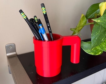 Human Sized Brick Cup 3D printed PLA Decoration