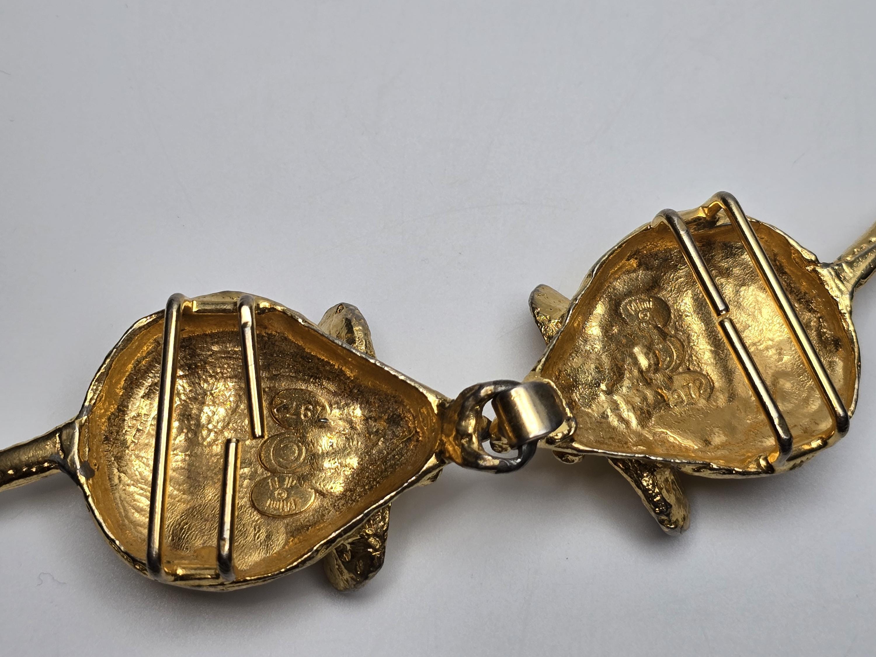 Vintage Mouse Belt Buckle Silver Tone Whimsical Mimi Di N 