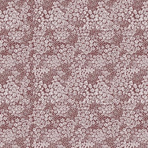 Silhouette in Marsala, A Walk On The Prairie by Melissa Gilbert for Riley Blake Designs, C15235-Marsala, 1/2 Yard Increments Continuous