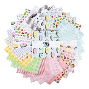 10" Stacker, Layer Cake, Egg Hunt by J Wecker Frisch for Riley Blake Designs, 42 Pieces, 10-17140-42, Easter Theme, New