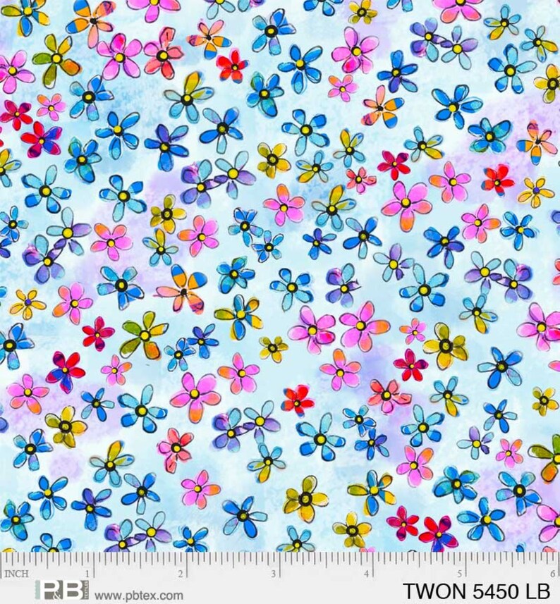 2.5" Strips Jelly Roll, Tiny Wonders by KG Art Studio for P&amp;B Textiles ...