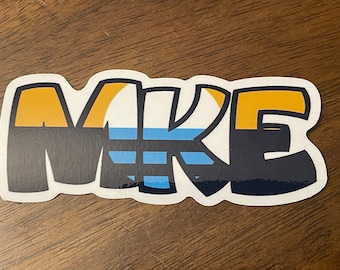 Milwaukee Peoples Flag MKE sticker