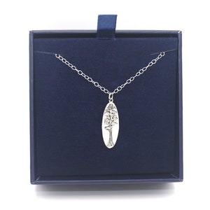 Sterling Silver Sequoia Necklace