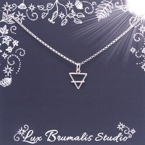 Collana con elemento Terra