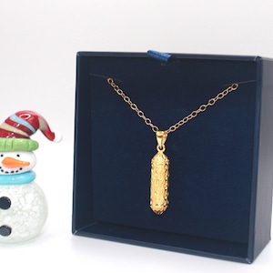 Mezuzah necklace shop etsy