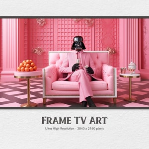 Samsung Rahmen TV Kunst | Darth Vader - Star Wars | Samsung TV Art | Digitaler Download | Deko für Samsung Frame TV