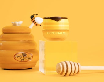 Bálsamo labial de miel, bálsamo labial natural, labios, barras de labios, cera de abejas, hidratante, abejas, miel, regalo para ella, regalo para brillo de labios, cuidado de la piel