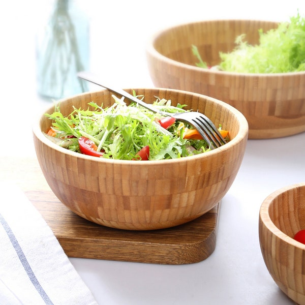 Salad Serving Bowl Etsy