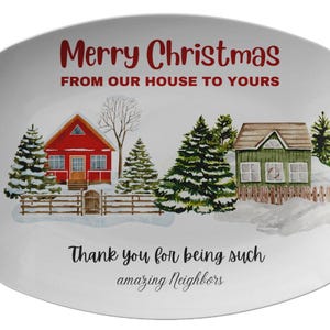 Platter Merry Christmas, Christmas gift, Table decoration, Christmas Table Decoration, Christmas Dinner