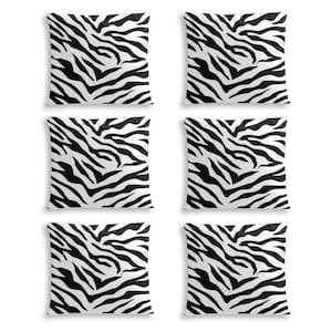 Zebra Print Chair Cushion Covers: Modern Home Decor