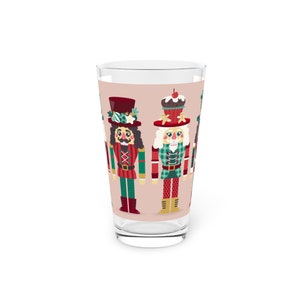 Nussknacker Pint Glas: 16oz Weihnachtsdekoration