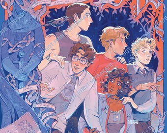 Raven Boys Print - Preorder