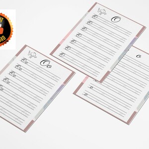 Printable Cursive Handwriting Worksheets, Upper and Lower Case Cursive ...