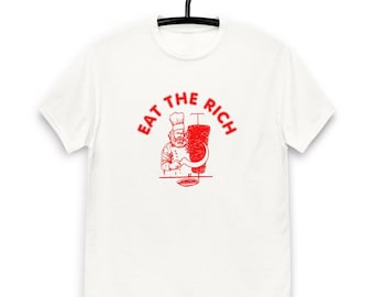 Eat The Rich T-Shirt - Unisex - Kebap, Marx, Communism