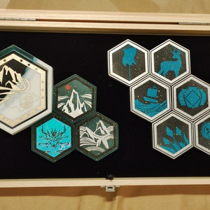 Arknights Invitation To Wine - Resin Medal Set
