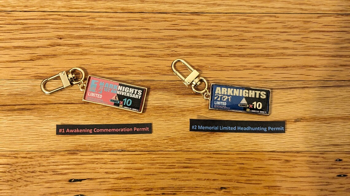 Buy 3 Get 1 Free Arknights Headhunting Permits PRESALE Etsy Canada