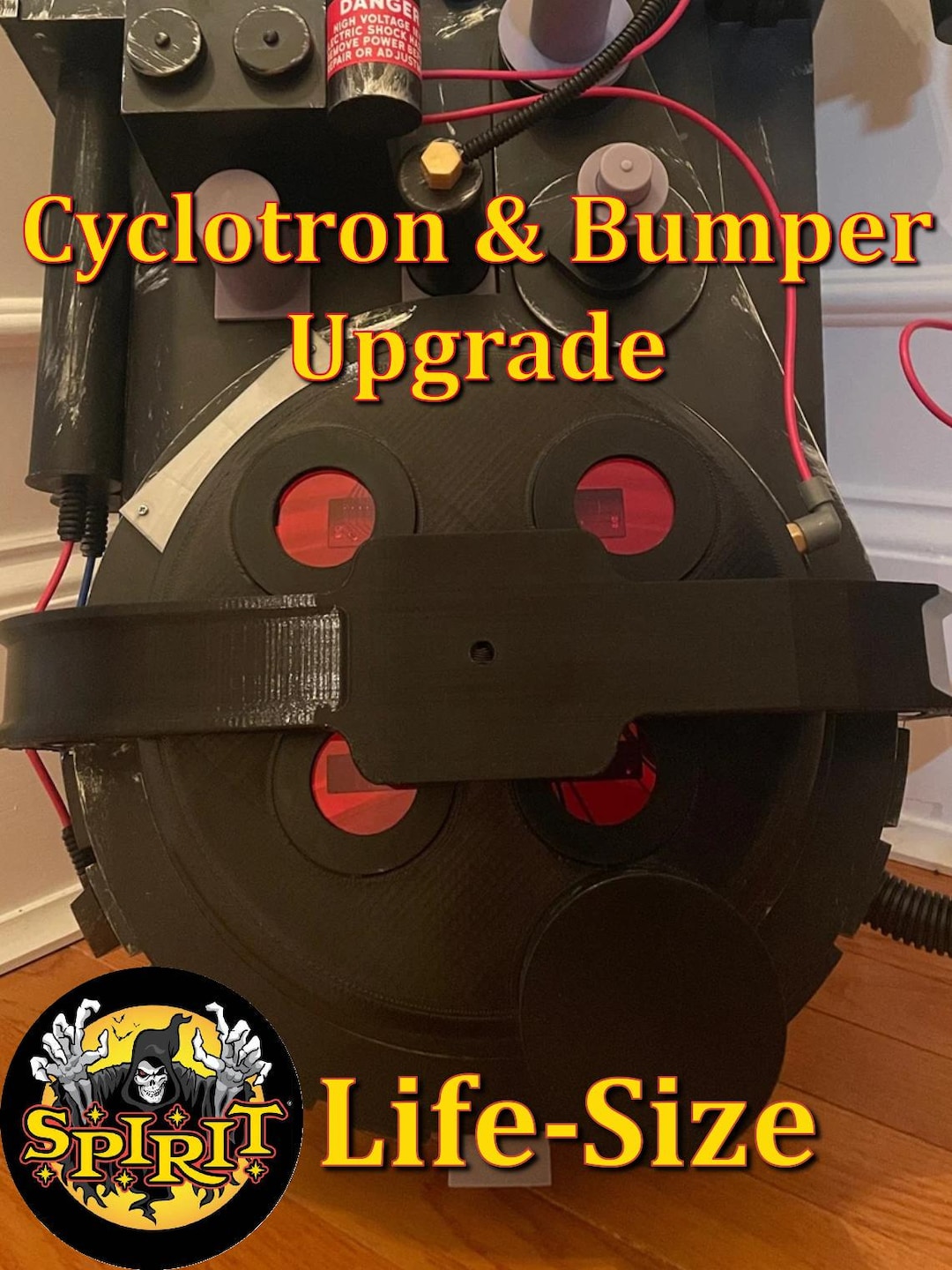 Cyclotron and Bumper Upgrade for Spirit Halloween Life Size Proton