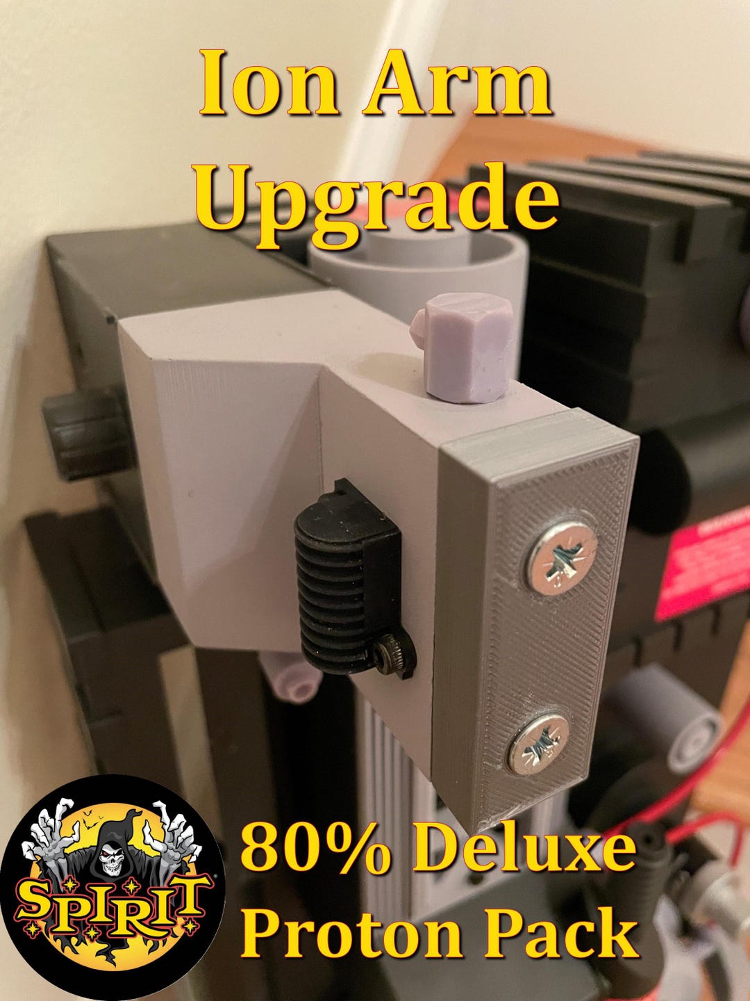 Spirit Halloween 80% Scale Proton Pack Ion Arm Upgrade With Replica ...