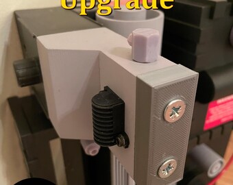 Spirit Halloween 80% Scale Proton Pack Ion Arm upgrade with replica resistors and hose fittings