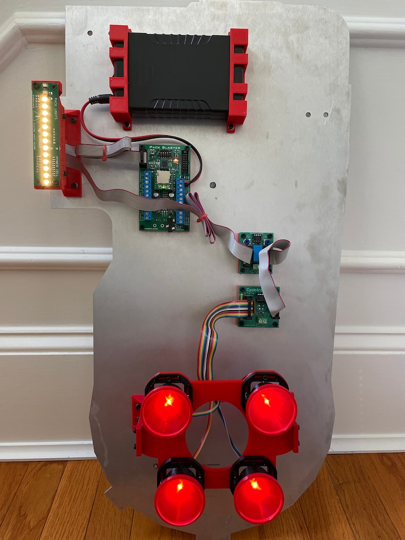 Ghostbusters Proton Pack Powercell Lighting Motherboard Mount - Etsy