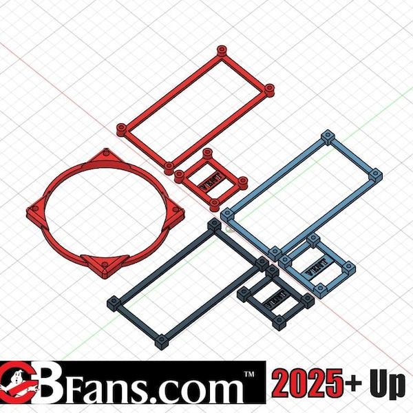 Uchwyty do płyt głównych GBFans Electronics (wersja 2025+) – POBIERZ CYFROWO
