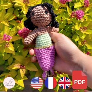 Crochet Mermaid Doll / PDF Pattern