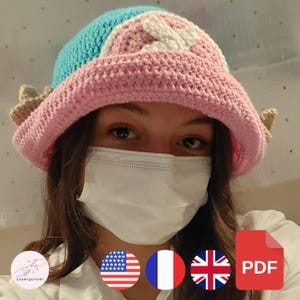 Animierte Häkelmütze / PDF-Muster