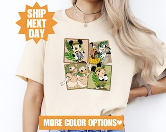 Disney Animal Kingdom T-Shirt, Micky und Minnie Safari T-Shirt, Disney Safari Trip Shirt, Wildnis T-Shirt, Vintage Animal Kingdom Geschenk