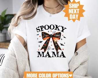 Halloween Spooky Shirt For Mom, Funny Halloween Shirt, Spooky Vibes Shirt, Spooky Season Shirt, Spooky Shirt for Mama, Halloween Mom Shirt
