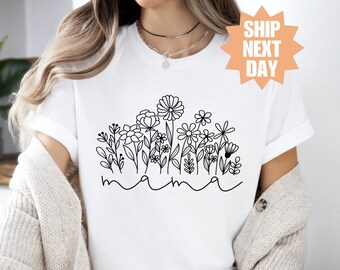 Retro Floral Shirt, Flowers Lover Shirt, Nature Lover Shirt, Gift For Women, Flower Shirt Aesthetic, Boho Flower Shirt, Garden Lover Shirt