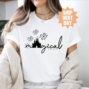 Disney Shirt For Family, Disney Shirts Women, Disney Shirts, Disney Magical, Family Vacation Shirt, Disney World Shirt, Disney Castle Shirt