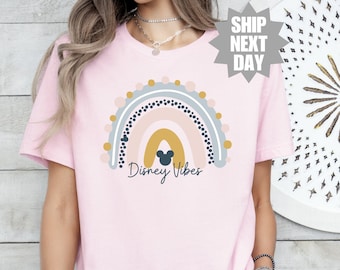 Disney Mickey T-Shirt, Comfort Colors Disney Shirt, Disneyland Castle Shirt, Disneyworld Shirt, Disney Vibes Shirt,  Disney Castle T-Shirt