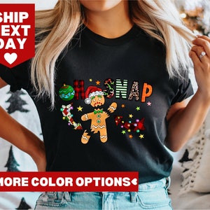 Oh Snap Shirt, Gingerbread Christmas Shirt, Funny Christmas Shirt, Christmas Sweatshirt, Sweatshirt For Woman, Gingerbread Shirt, Xmas Gift