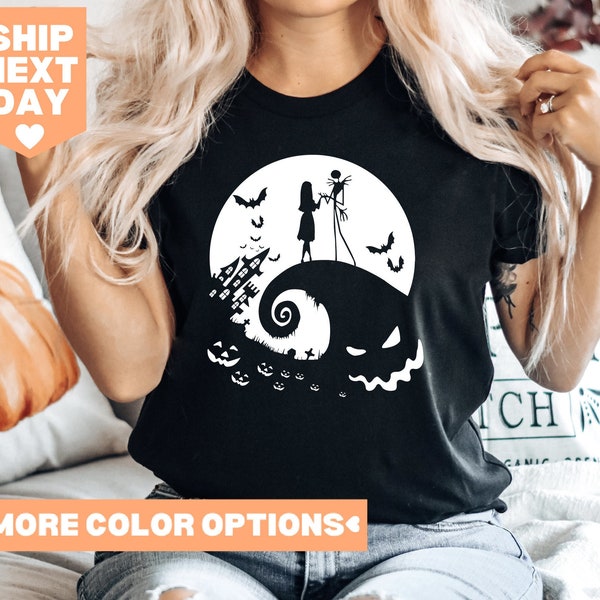 Nightmare Before Christmas Shirts, Christmas Sweatshirt, Jack and Sally Shirt, Funny New Year Shirt, Gift New Year Shirt,Happy New Year,