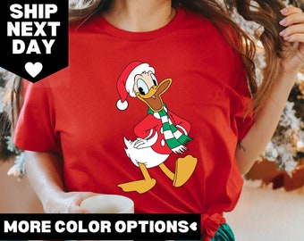 Donald Duck Christmas Lights Shirt, Donald Duck Shirt, Christmas Lights Shirt, Christmas Disney Shirt, Donald Duck Disney Christmas Shirt