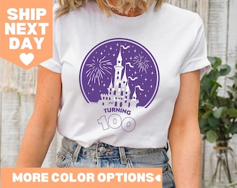 Disney Turning 100 Years of Wonder Shirt, Disney 100 Years of Wonder Shirt, Disneyworld Shirt, Disney Trip Shirt, Disney Family Shirt