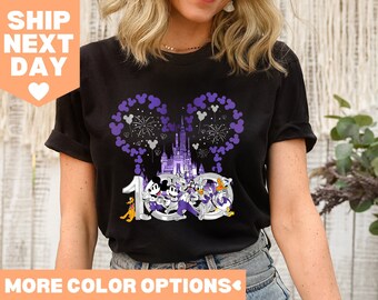 Disney Castle Shirt, 100th Disney Anniversary Shirt, Disney Vacation Shirt, Disney Trip Shirt, Disney Family Shirt, Family Vacation Shirt