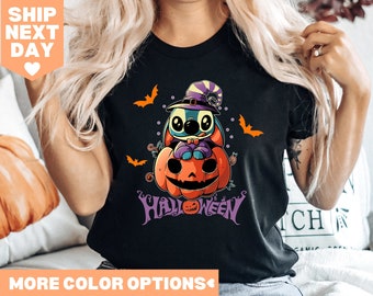 Stitch Halloween Shirts, Disney Halloween Shirt, Disney Shirt, Stitch Shirt, Halloween Shirt, Disney Matching Shirts,Halloween Mickey Shirts