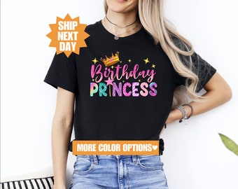 The Birthday Girl Shirt, Girls Birthday Party Shirt,Birthday Girl Party, Birthday Girl Outfit, Floral Birthday Girl Shirt, Gift For Birthday