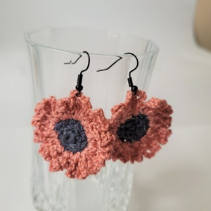 Handmade crochet earrings