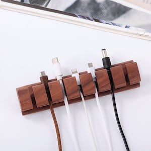 Cable on sale holder wall