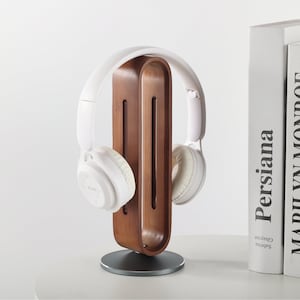 Desktop Headphone Holder, Heavy Base Gaming Headset Stand, Gift for Gamer