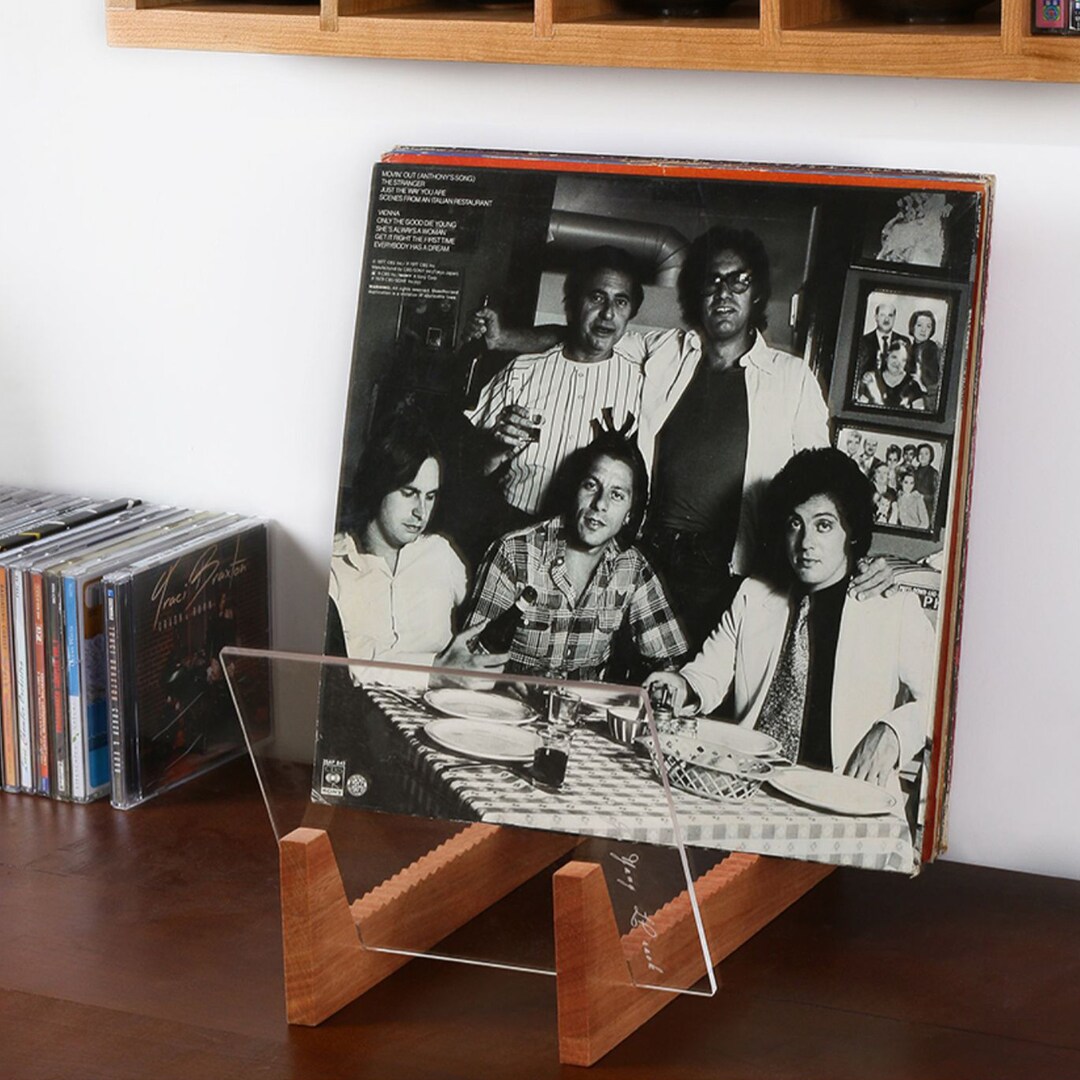 Customizable Oak Vinyl Record Storage Vinyl Storage Holds 50 Etsy