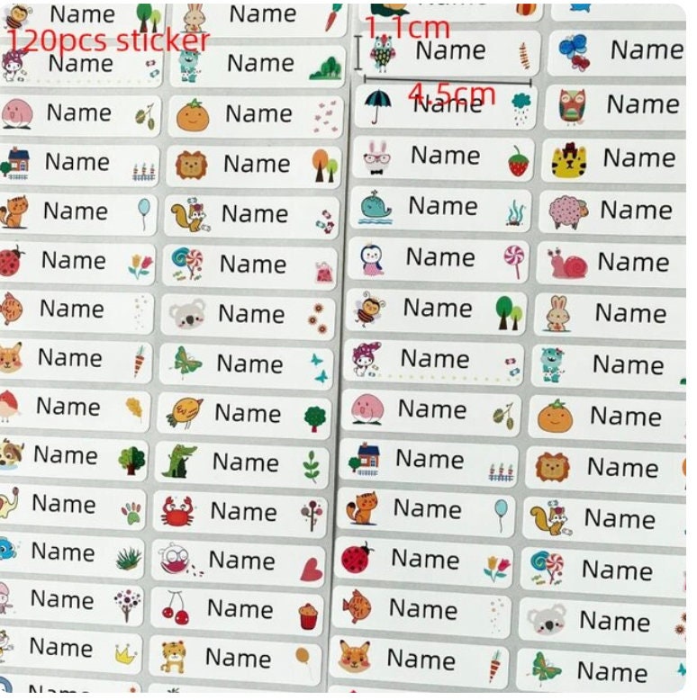 Personalized Waterproof Name Stamp For Clothing - Custom Kids Clothes Label, Permanent & Washable-854173