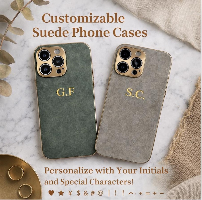Funda de piel de cordero personalizada para iPhone 17, 16, 15, 14, 13, 12 y 11 Pro Max. imagen 2