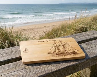 Tabla de cortar personalizada con diseño personalizado – Grabado en madera