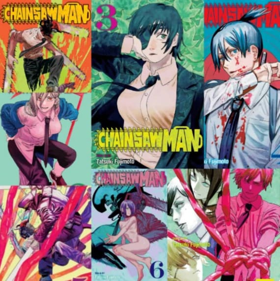 chainsaw man manga volumes 111 english