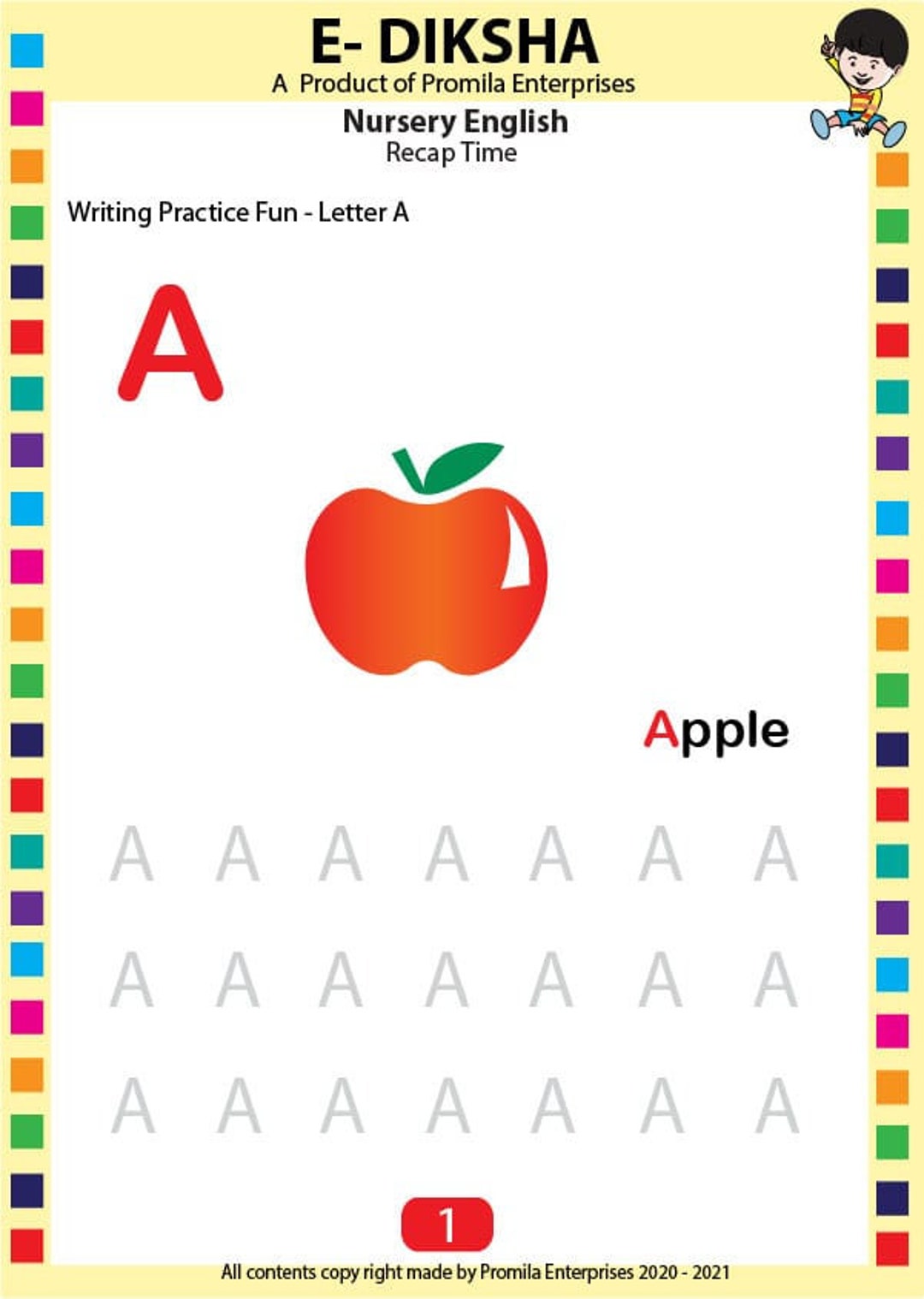 Nursery Age 2 4years Kids Atoz Learning Maths Numbers - Etsy Australia